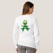whatislyme.com Lyme Awareness Hoodie T-shirt (Achterkant volledig)