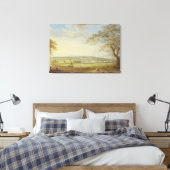 Whatman Turkey Mill in Kent, 1794 (gouache, bodyco Canvas Afdruk (Insitu (Slaapkamer))