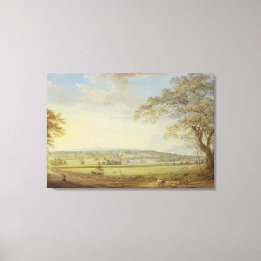 Whatman Turkey Mill in Kent, 1794 (gouache, bodyco Canvas Afdruk (Voorkant)