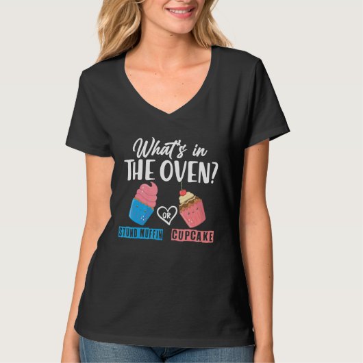 What's in the oven Stand muffin or cupcake 1 T-shirt (Voorkant)