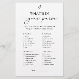 What's in your Purse Baby Game