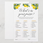 Whats In Your Purse Citroen Vrijgezellenfeest Them (Voorkant / Achterkant)