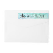 Whats Kracken Funny Nautical Pun | Retouradres (Achterkant)