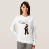 What's Nice Girl Like Me Doing in Place Like This? T-shirt (Voorkant volledig)