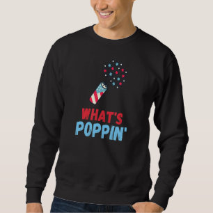 Whats Poppin 4 juli America Fireworks Directo Trui