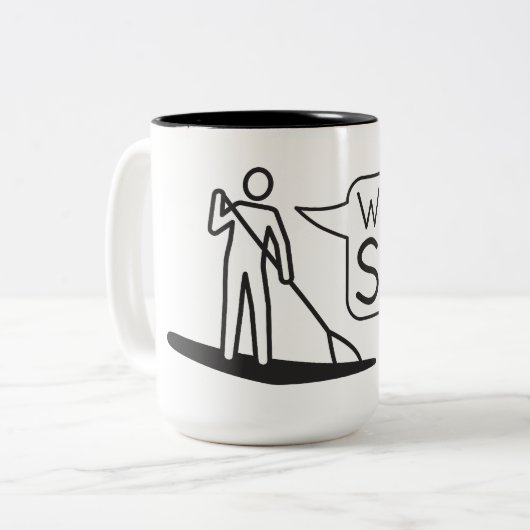 Whats SUP Mok (Voorkant links)