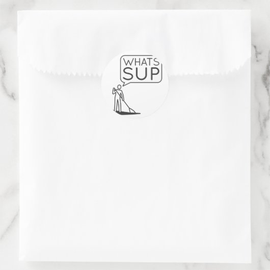 Whats SUP Sticker (Tas)
