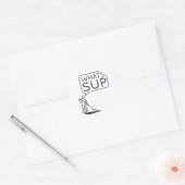 Whats SUP Sticker (Envelop)