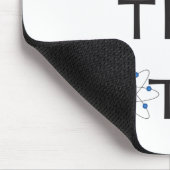 What's The Matter? Atom Particle White Mousepad Muismat (Hoek)