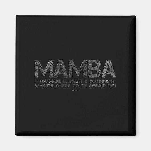 What's There To Be Afraid Of_ Basketball Court Mot Magneet (Voorkant)