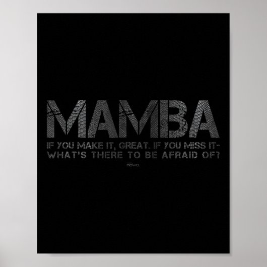 What's There To Be Afraid Of_ Basketball Court Mot Poster (Voorkant)