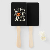 What's Up Jack Halloween Handwaaier (Voorkant en achterkant)