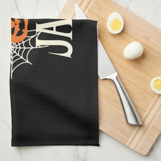 What's Up Jack Halloween Theedoek (Quarter Fold)