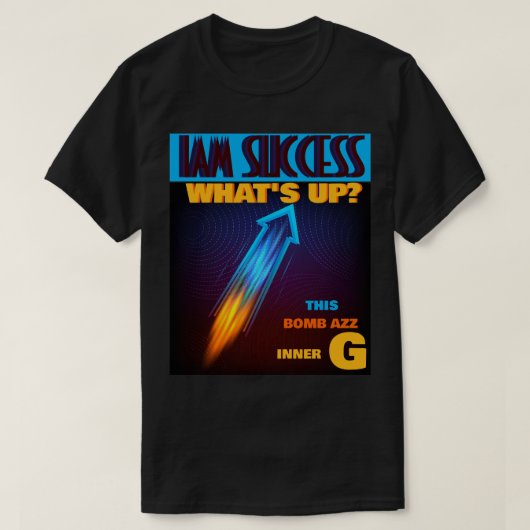 WHAT'S UP? T-SHIRT (Design voorkant)