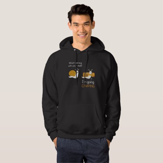 What's Wrong With Your Shell I'm Going Camping  Sn Hoodie (Voorkant volledig)