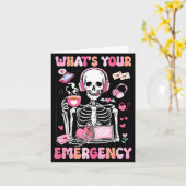 What's Your Emergency Valentines Day 911 Dispatche Kaart (Gele Bloem)