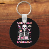 What's Your Emergency Valentines Day 911 Dispatche Sleutelhanger (Voorkant)