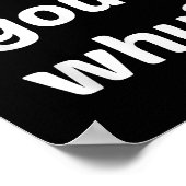 What's Your Why Insring Motivational Entrepreneur  Poster (Hoek)