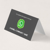 WhatsApp Community Channel QR