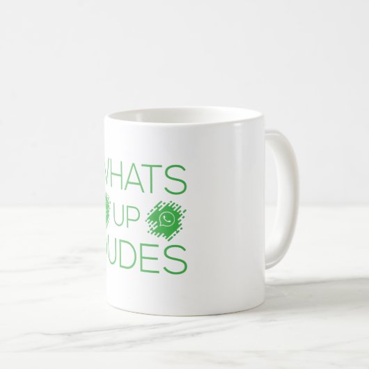 Whatsapp-dudes Koffiemok (Voorkant rechts)