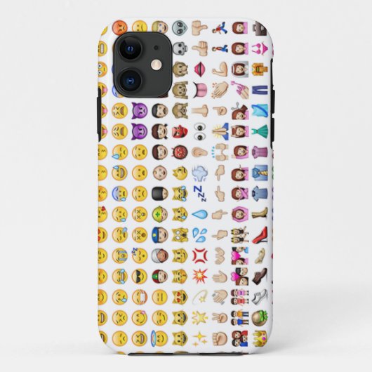 whatsapp emoji iphone 6 hoesje (Achterkant)