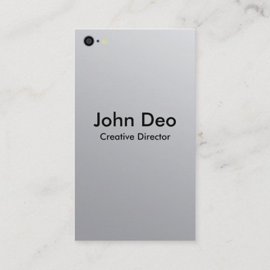 Whatsapp geïnspireerd modern Visitekaartje (Achterkant)