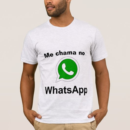 whatsapp t-shirt (Voorkant)