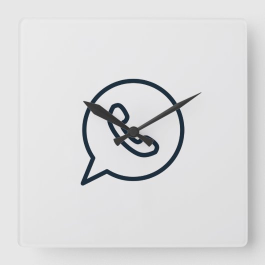 whatsapp-whats-whatsapp-icon vierkante klok (Voorkant)