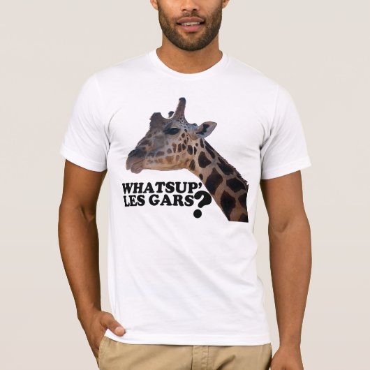 Whatsup les Gars T-shirt (Voorkant)