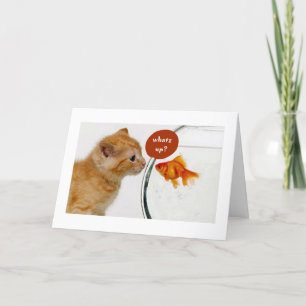 WHATZ UP-YOUR AGE-21st VERJAARDAG HUMOR Kaart