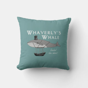 Whaverly's Whale Pillow Kussen