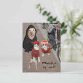 Whazup in de buurt? briefkaart (Staand voorkant)