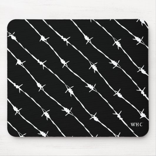 WHC - Barbed Wire Mousepad Muismat (Voorkant)