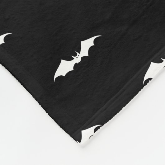 WHC - Bat Fleece Baby Blanket (Hoek)