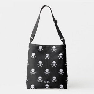 WHC - Canvas tas van de schedel