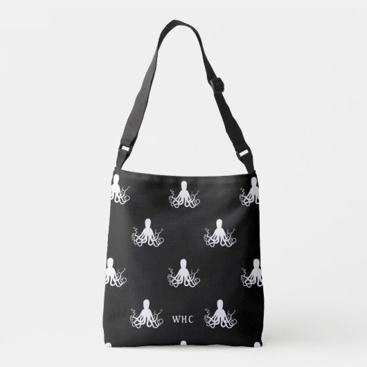WHC - Octopus Canvas tas (Achterkant)