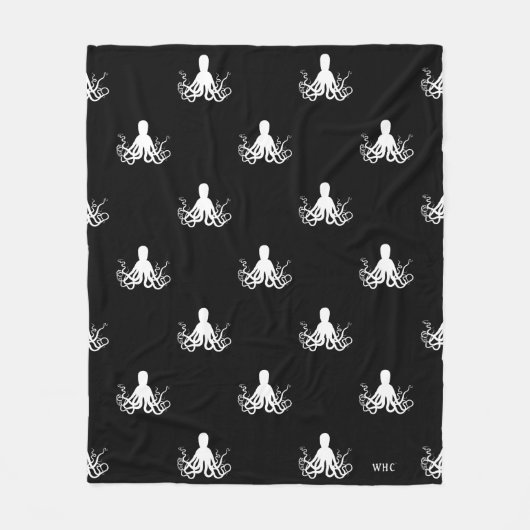 WHC - Octopus Fleece Dekbed Deken (Voorkant)
