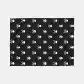 WHC - Skull Fleece Baby Blanket (Voorkant (Horizontaal))