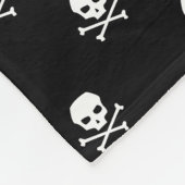 WHC - Skull Fleece Baby Blanket (Hoek)