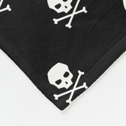 WHC - Skull Fleece Baby Blanket (Hoek)