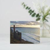 Wheal Coates Mine Cornwall England Briefkaart (Staand voorkant)