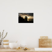 Wheal Coates Mine Cornwall England Sunset Poster (Keuken)