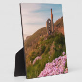Wheal Coates tin mine, Cornwall England schilderij Fotoplaat (Zijkant)
