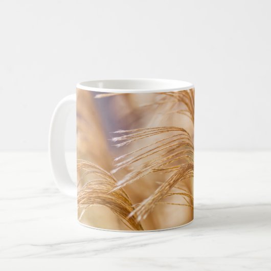 Wheat 11 oz Classic White Mok (Voorkant links)