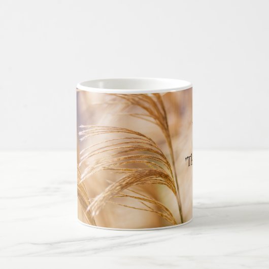 Wheat 11 oz Classic White Mok (Center)