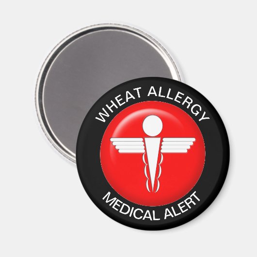 Wheat Allergy Magnet (Voorkant / Achterkant)