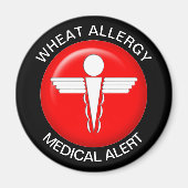 Wheat Allergy Magnet (Voorkant)