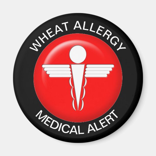 Wheat Allergy Magnet (Voorkant)
