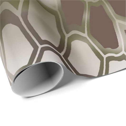 "WHEAT CAMO 2" CADEAUPAPIER (Rol Hoek)