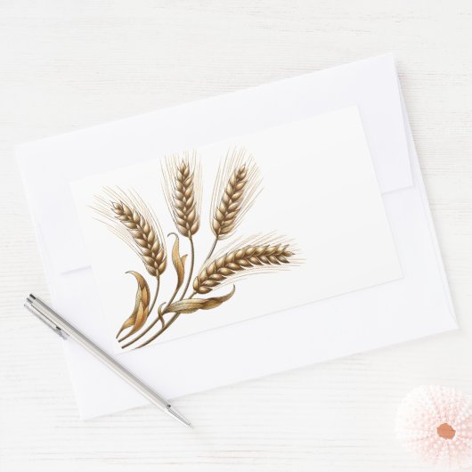  Wheat ears Sticker (Envelop)